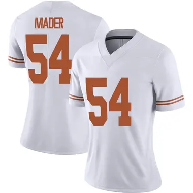 White Limited Women's Justin Mader Texas Longhorns Alternate Football Jersey